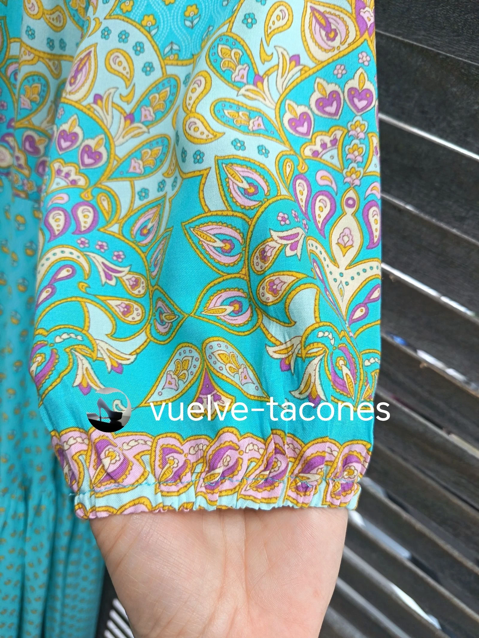 Vestido color turquesa ♡  JAASE *  talla M – photo 9